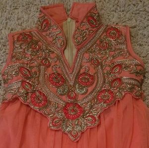 pakistani indian anarkali dress for toddlers